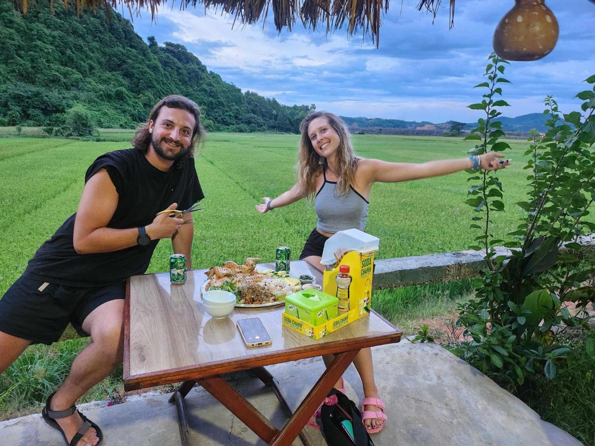Phong Nha Rice Field Homestay מראה חיצוני תמונה